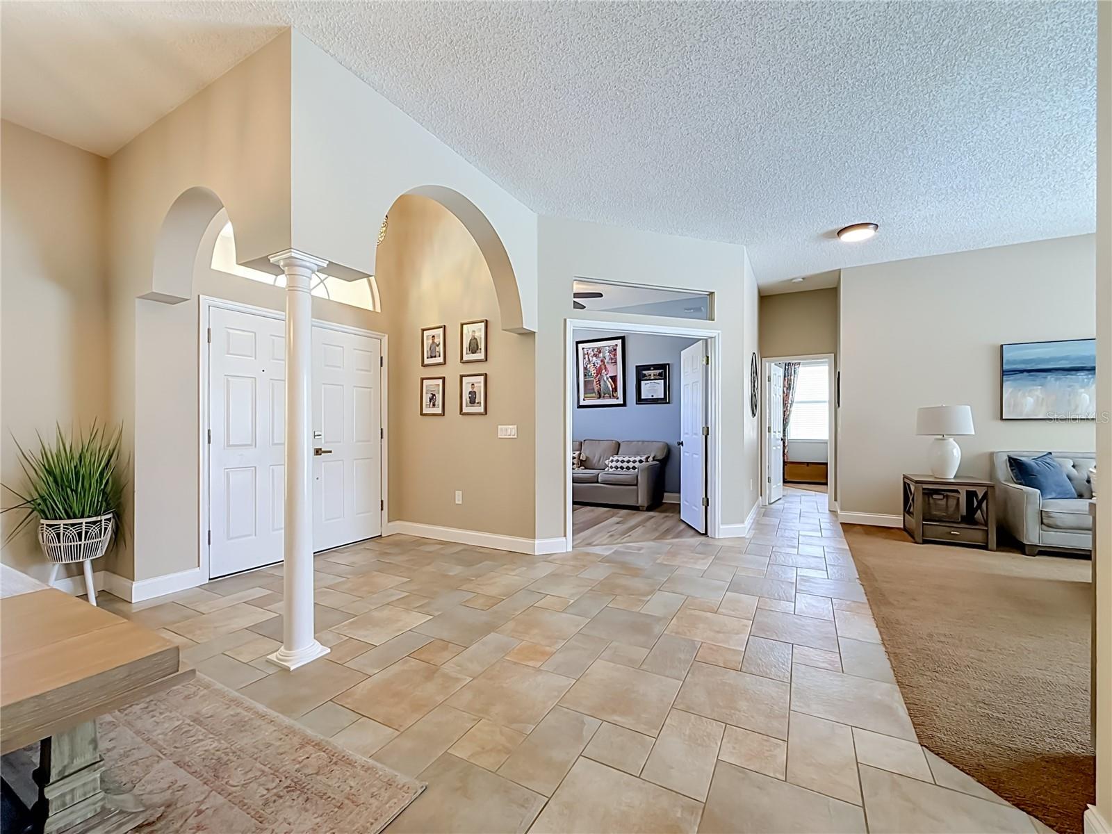 Foyer - Office - Living Room - Dining Room