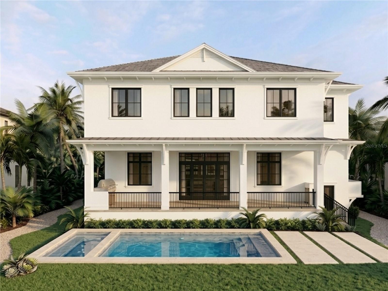 Heated Pool/spa, Large Lanai w/Outdoor kitchen pool