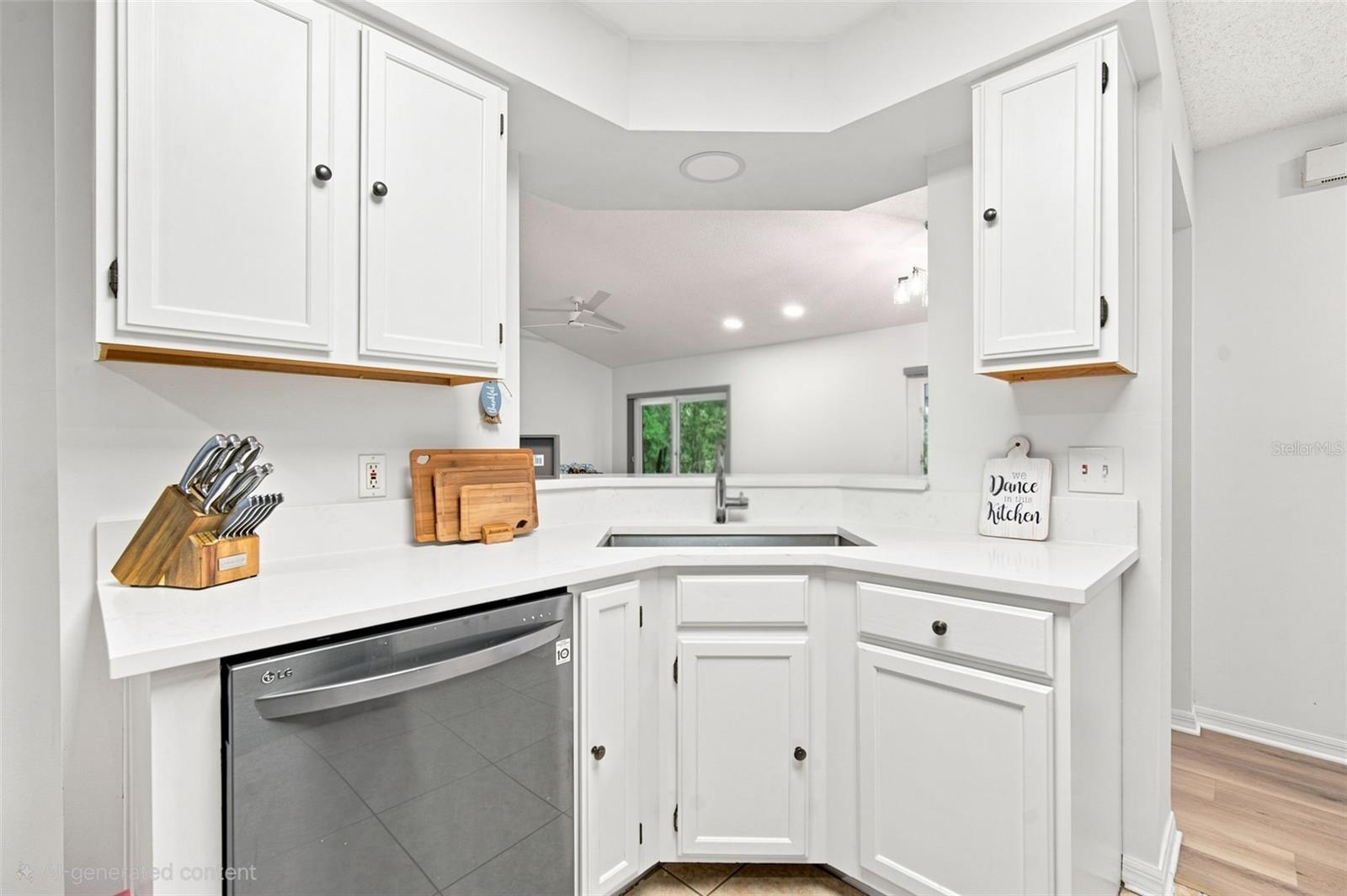 Gorgeous new Quartz countertops