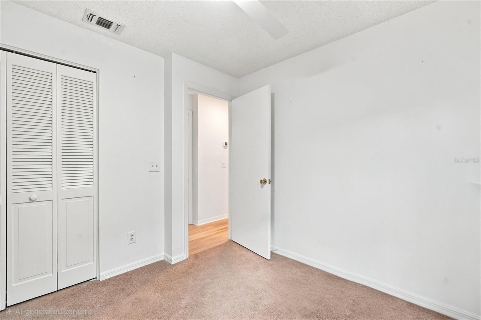 Bedroom 3. Currently being used as office