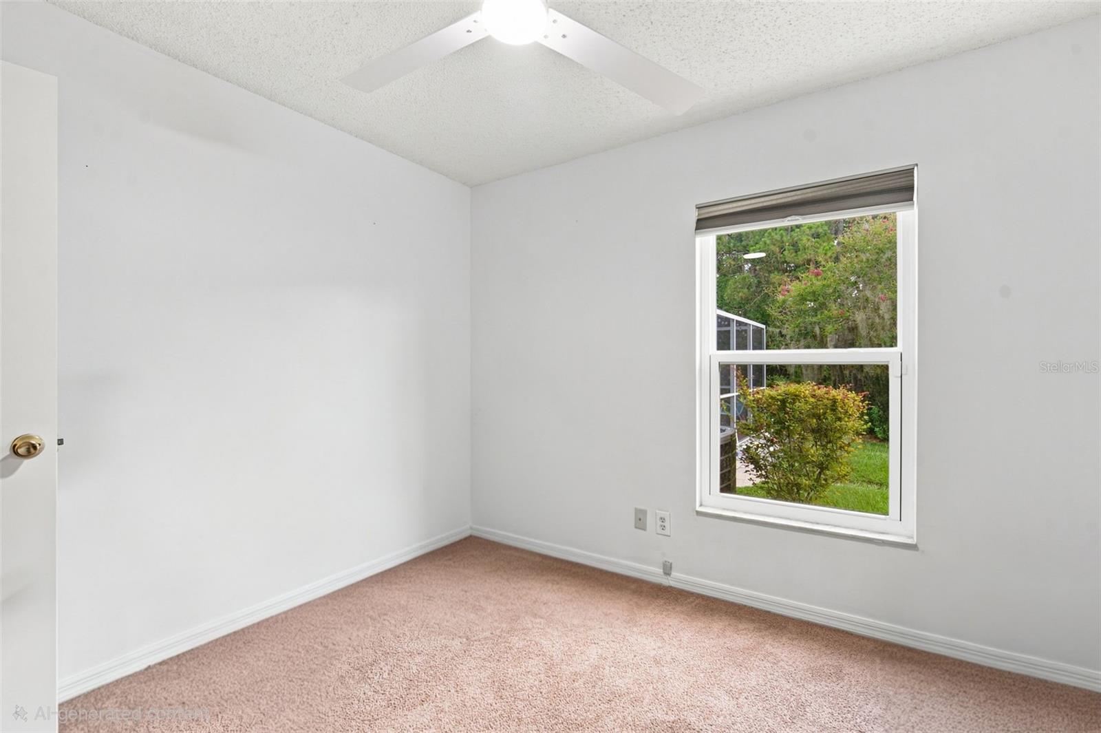 Bedroom 3. Currently being used as office