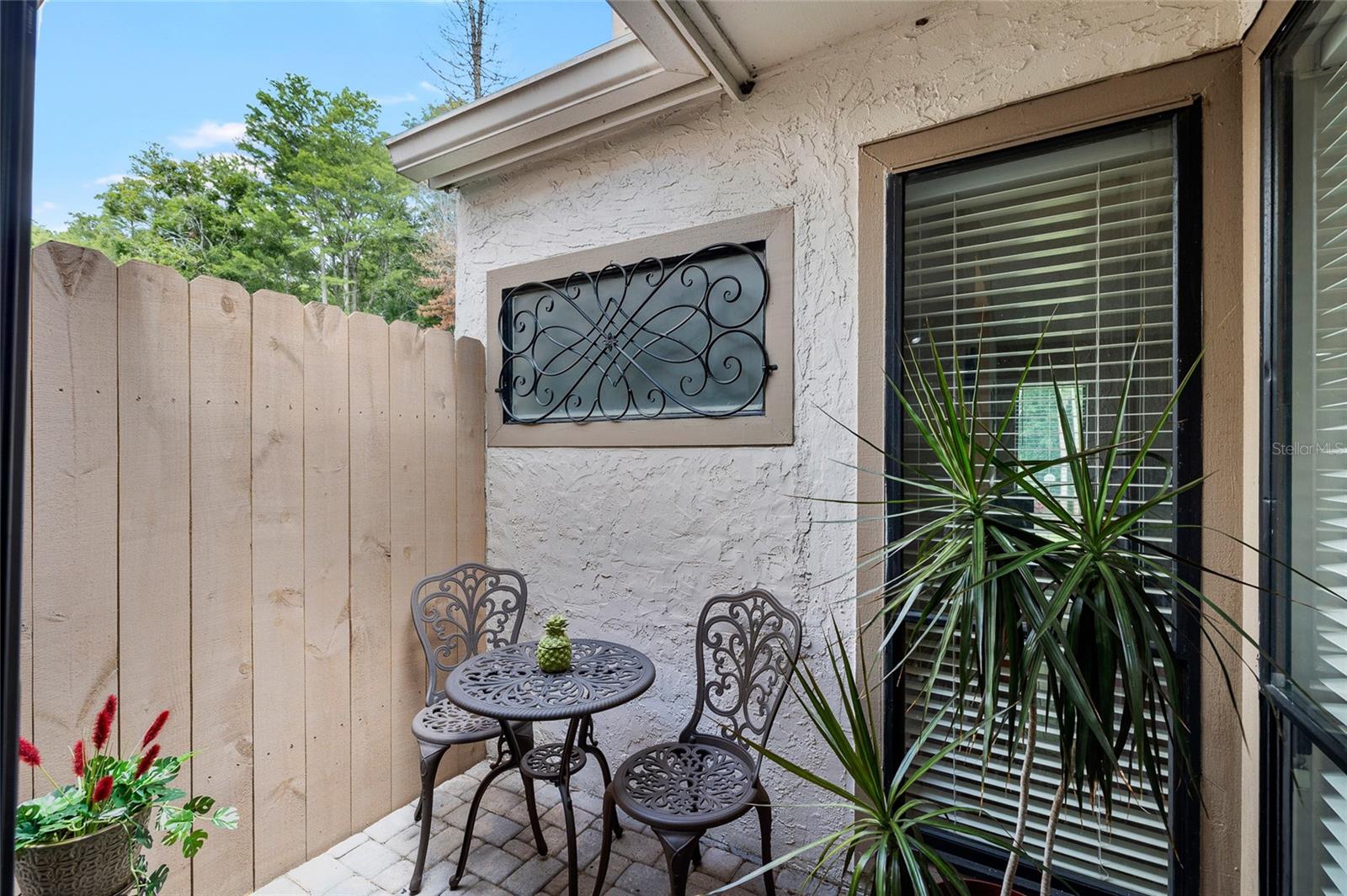 Patio off the Dinette area