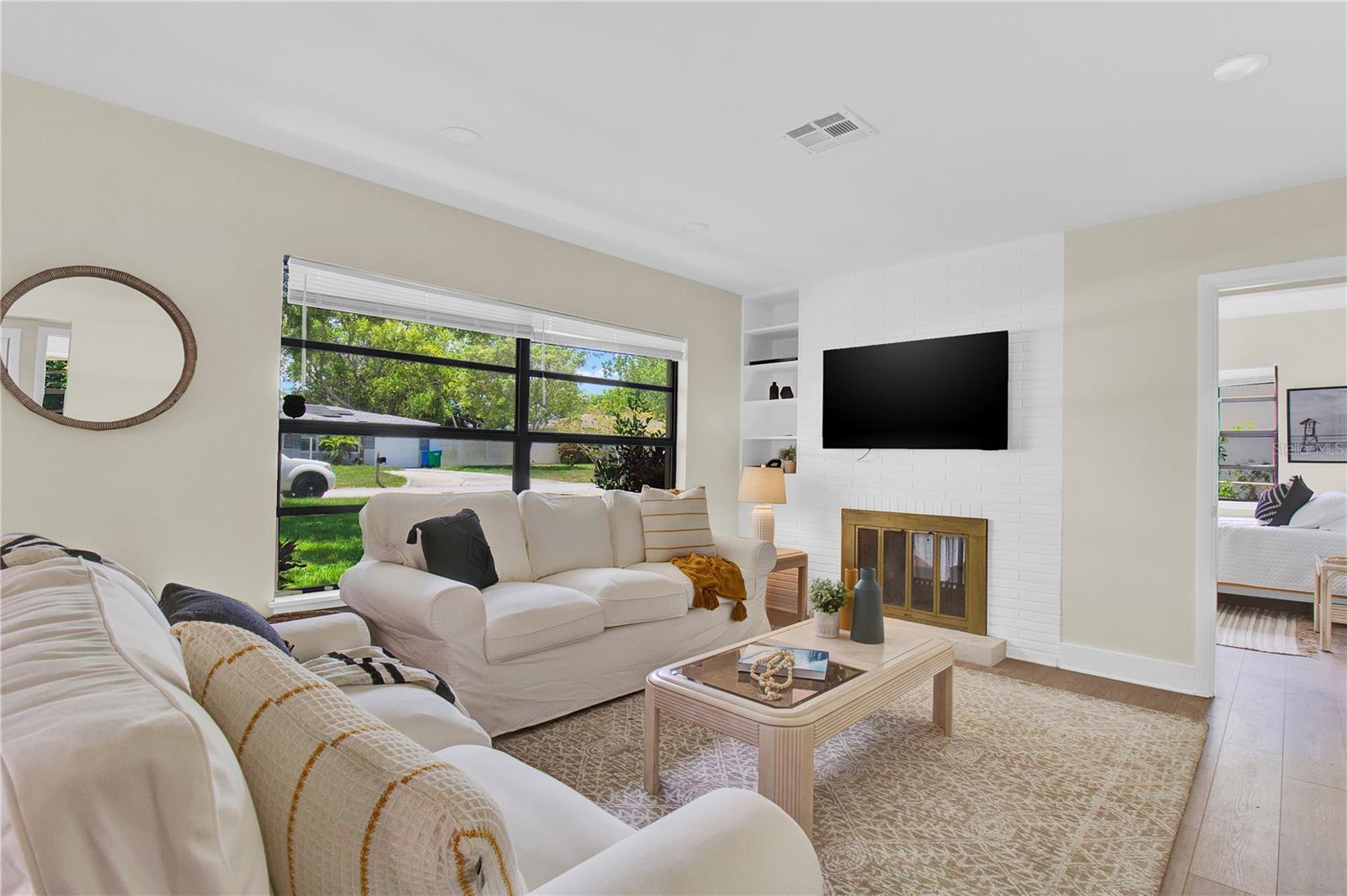 Fireplace Open Room