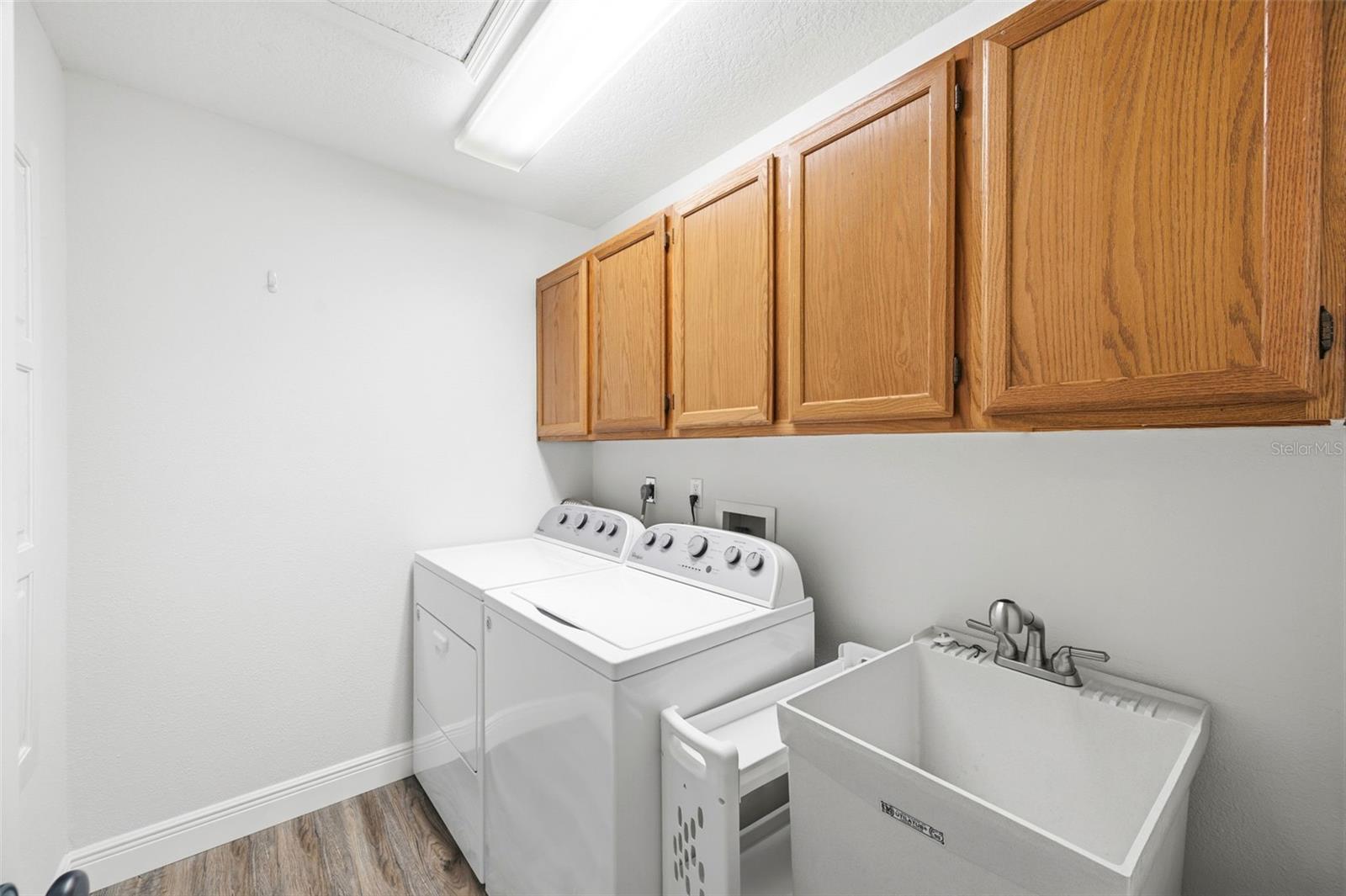 Indoor laundry room