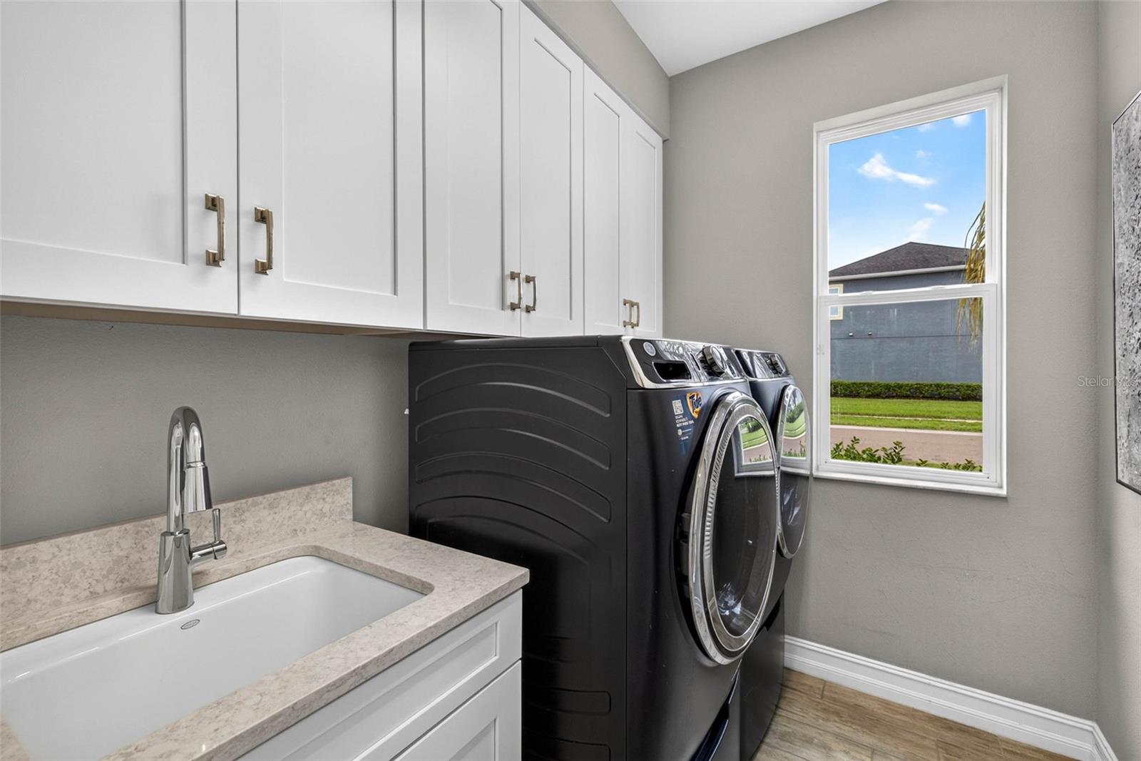 First floor laundry