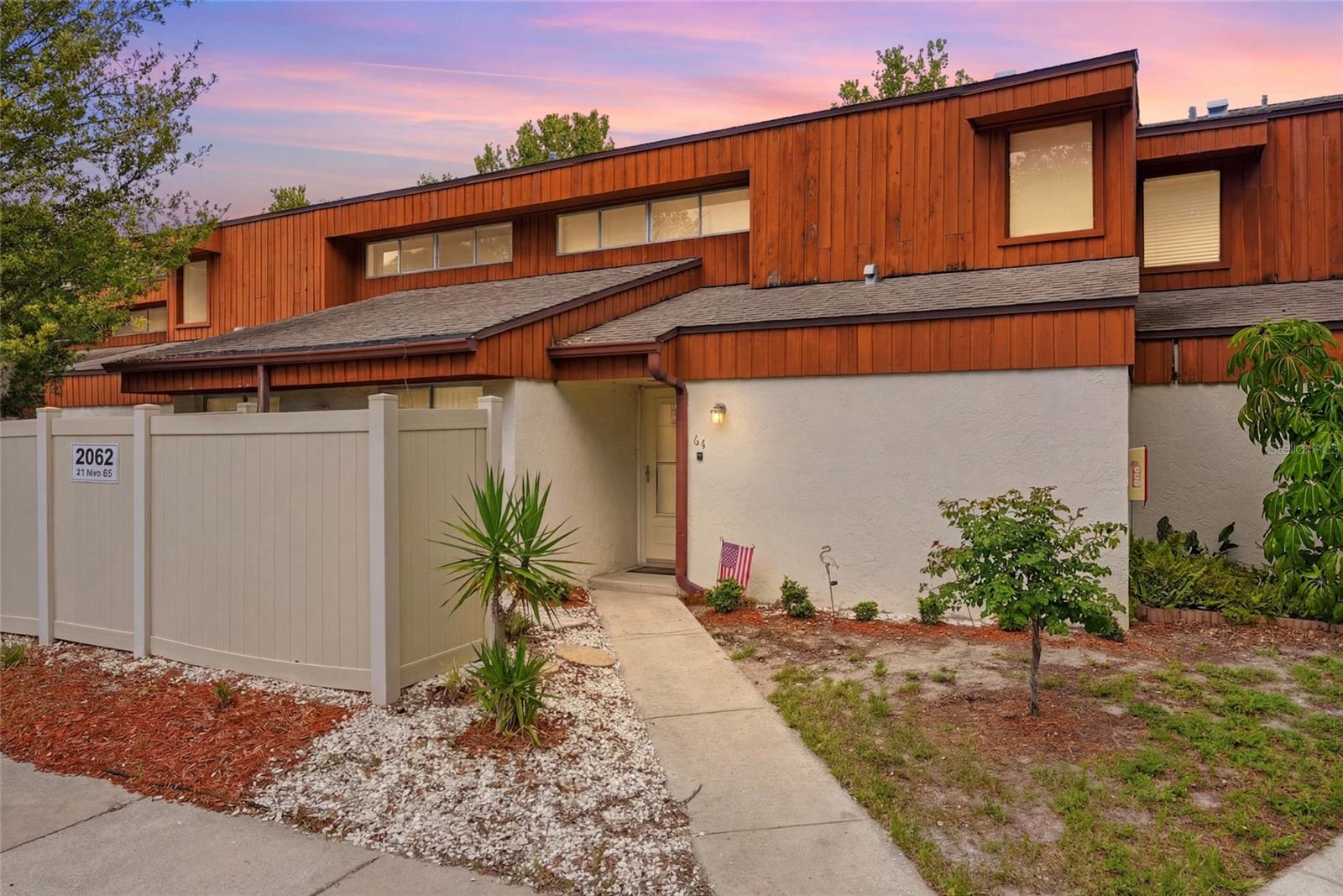 Front of Townhome