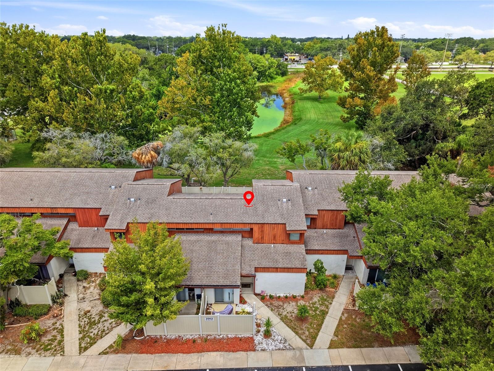 Townhome with Back Pond View