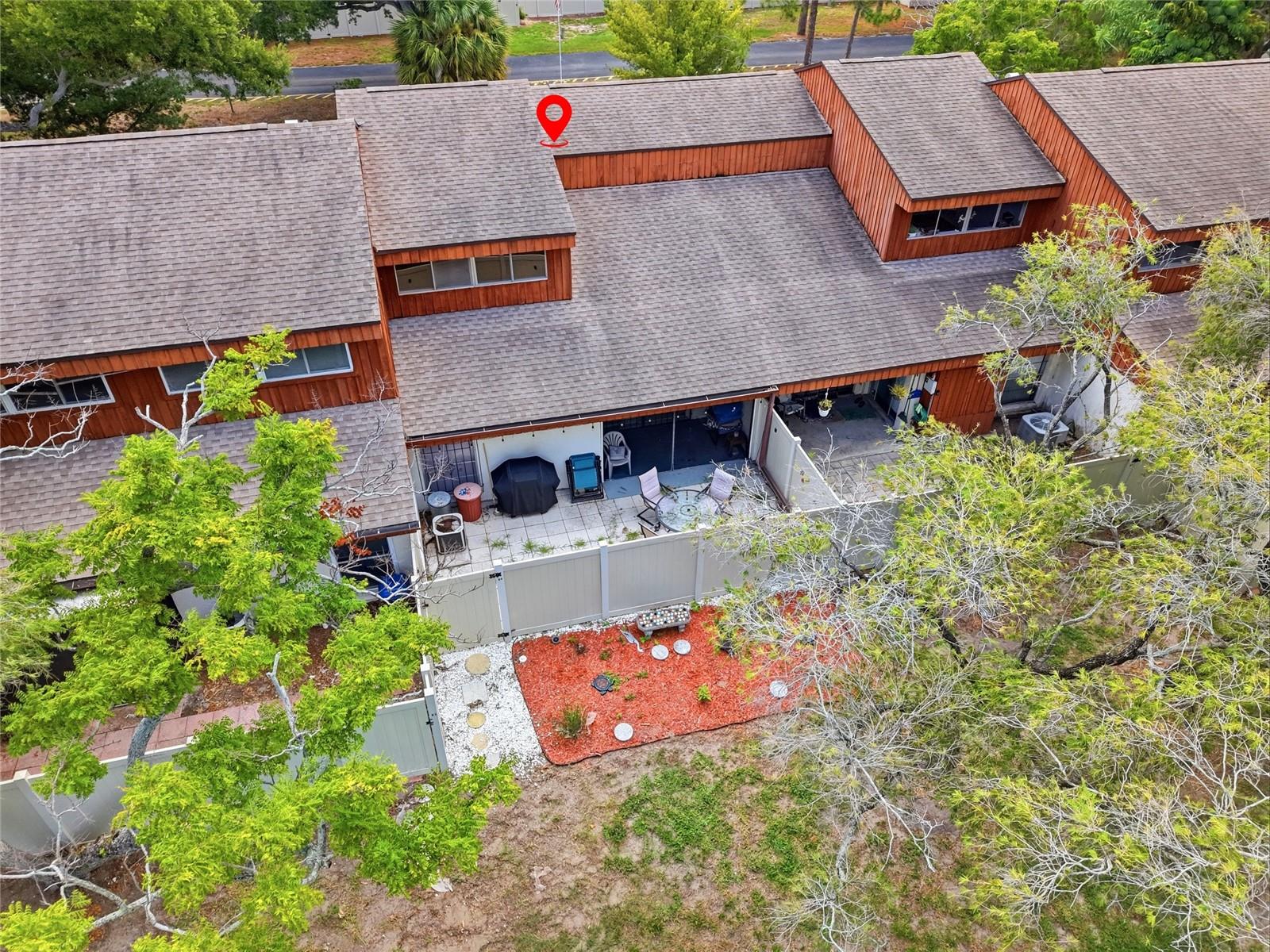 Rear Aerial View of Building 2062