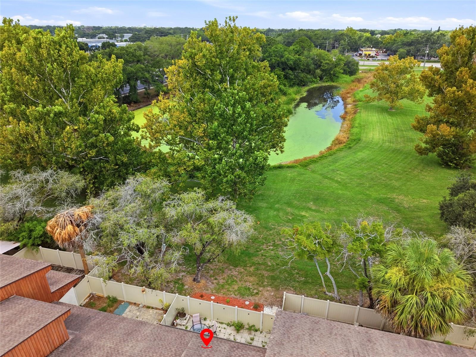 Rear Pond Views of Unit #64