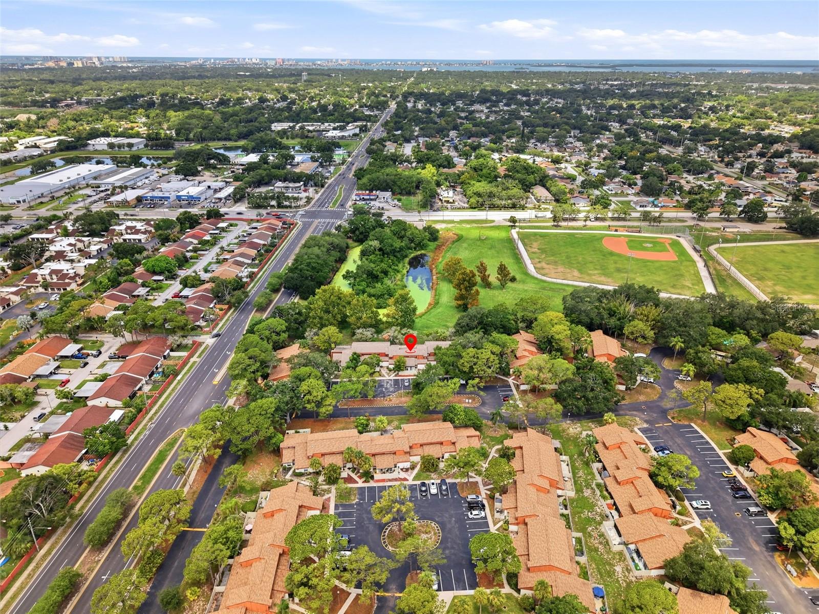 Aerial View of Community
