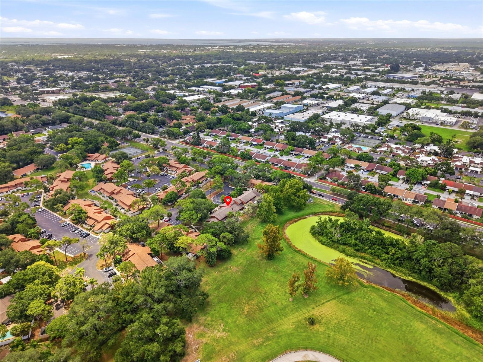 Aerial View of Community