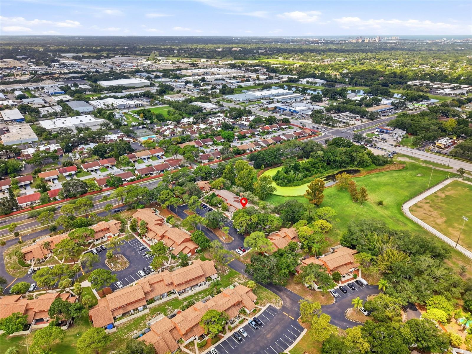 Aerial View of Community
