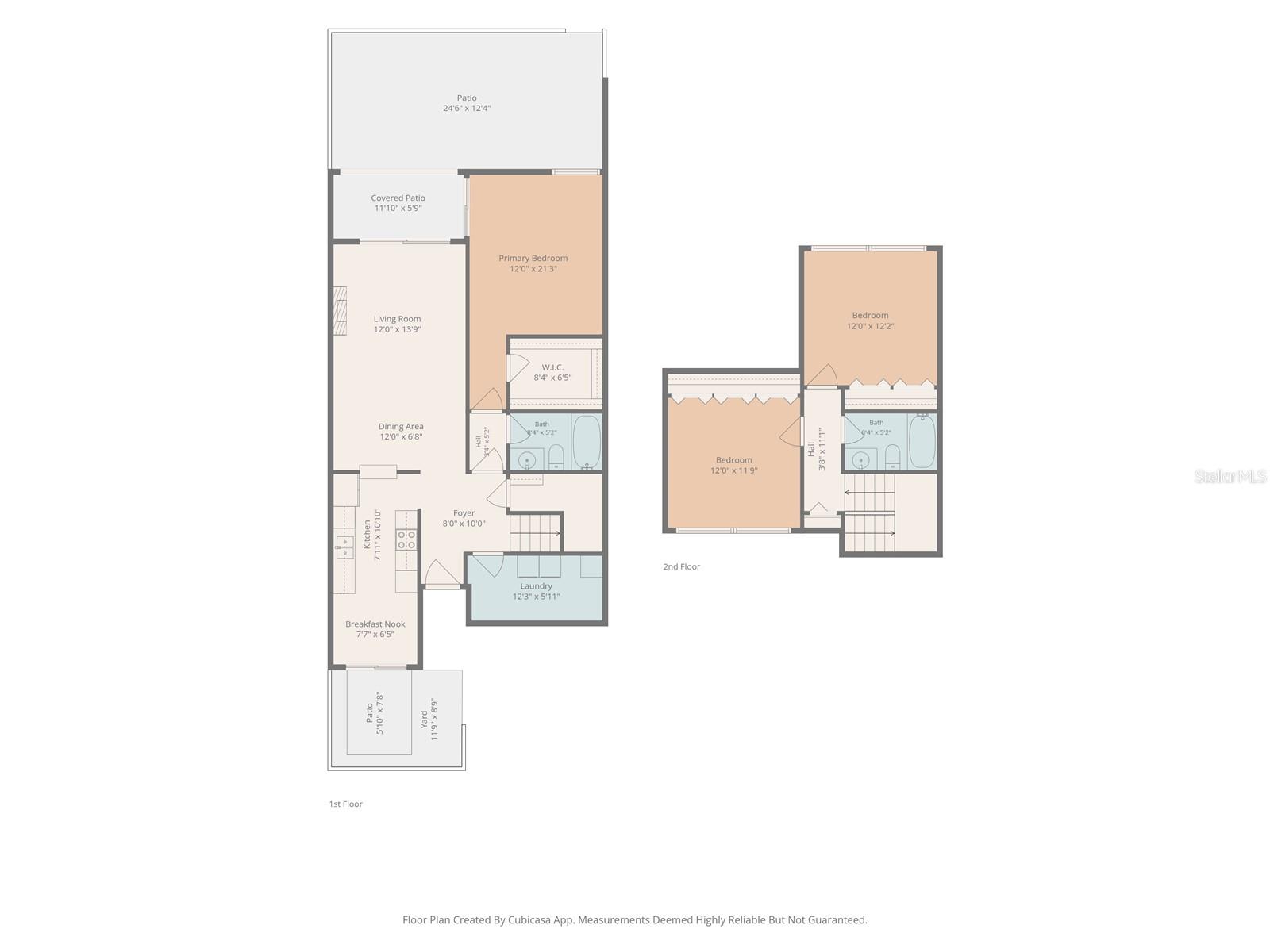 Floor Plans 1st and 2nd Floor