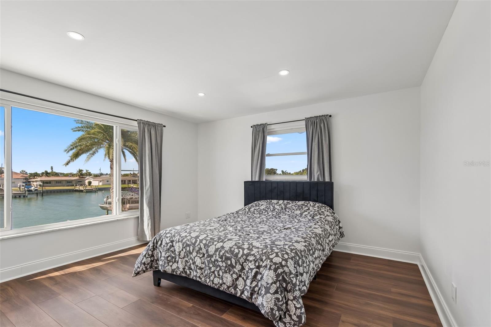 Spot dolphins in the morning from this second Master Suite