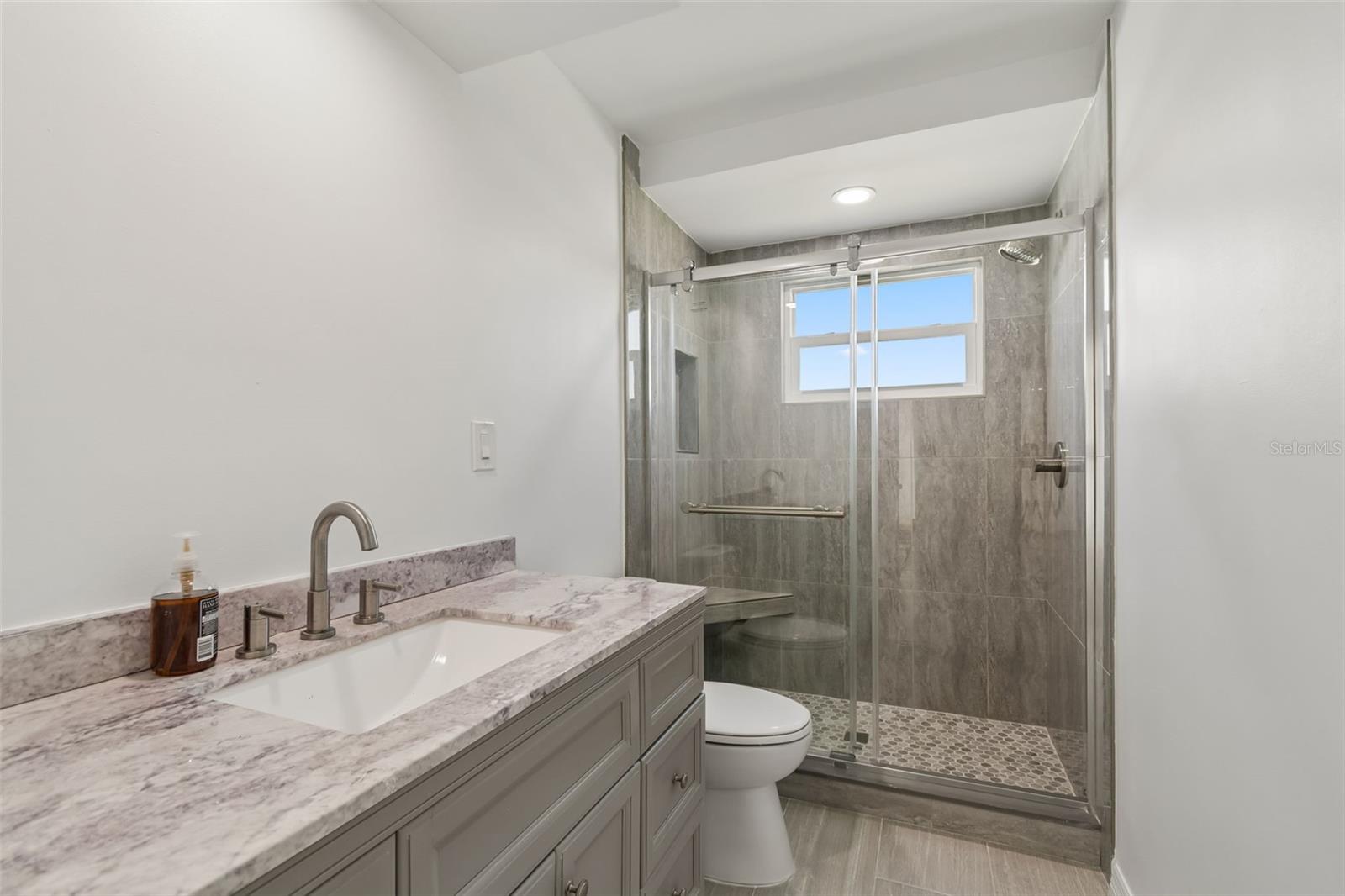Upstairs guest bathroom