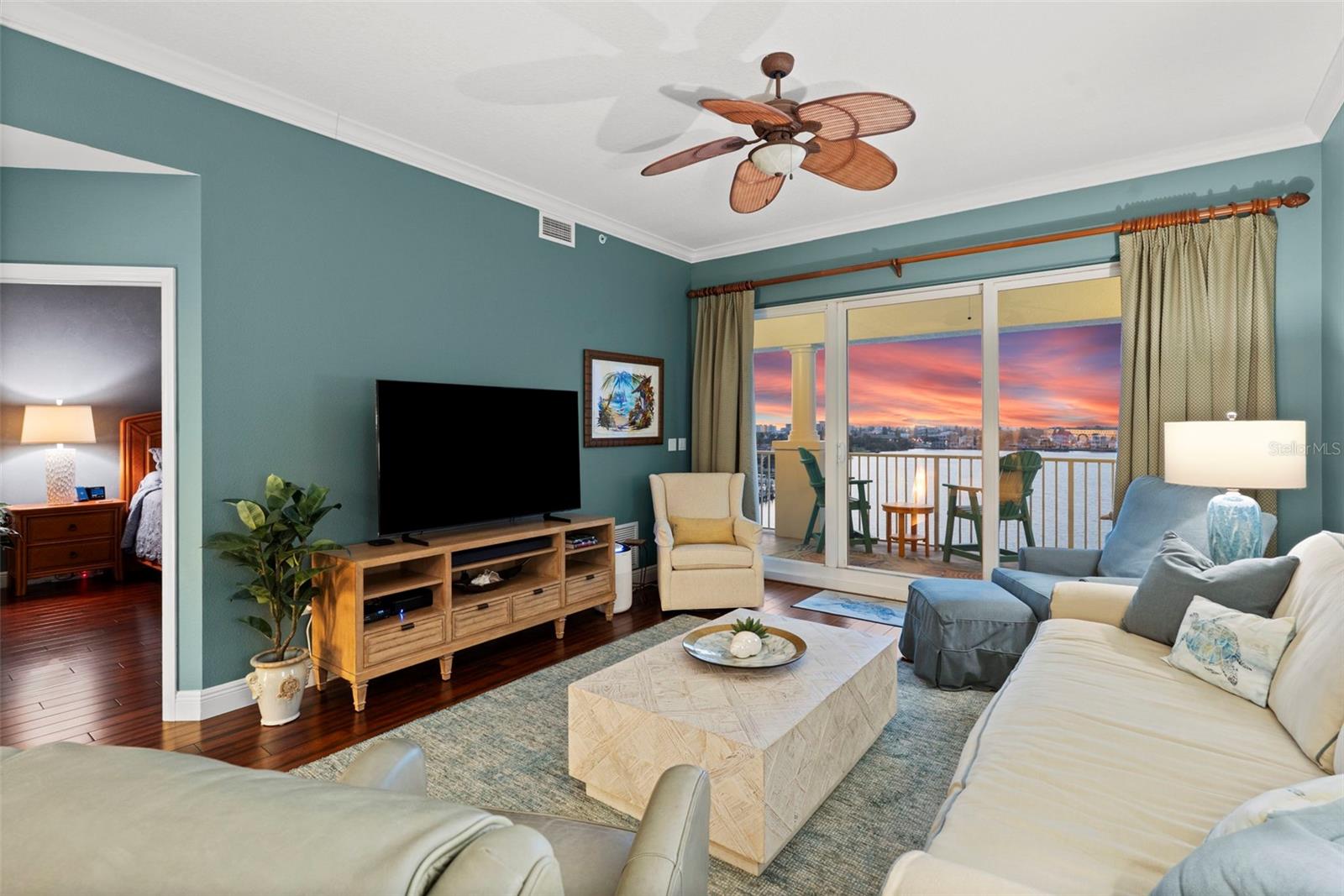 Living room leads to PRIMARY EN-SUITE