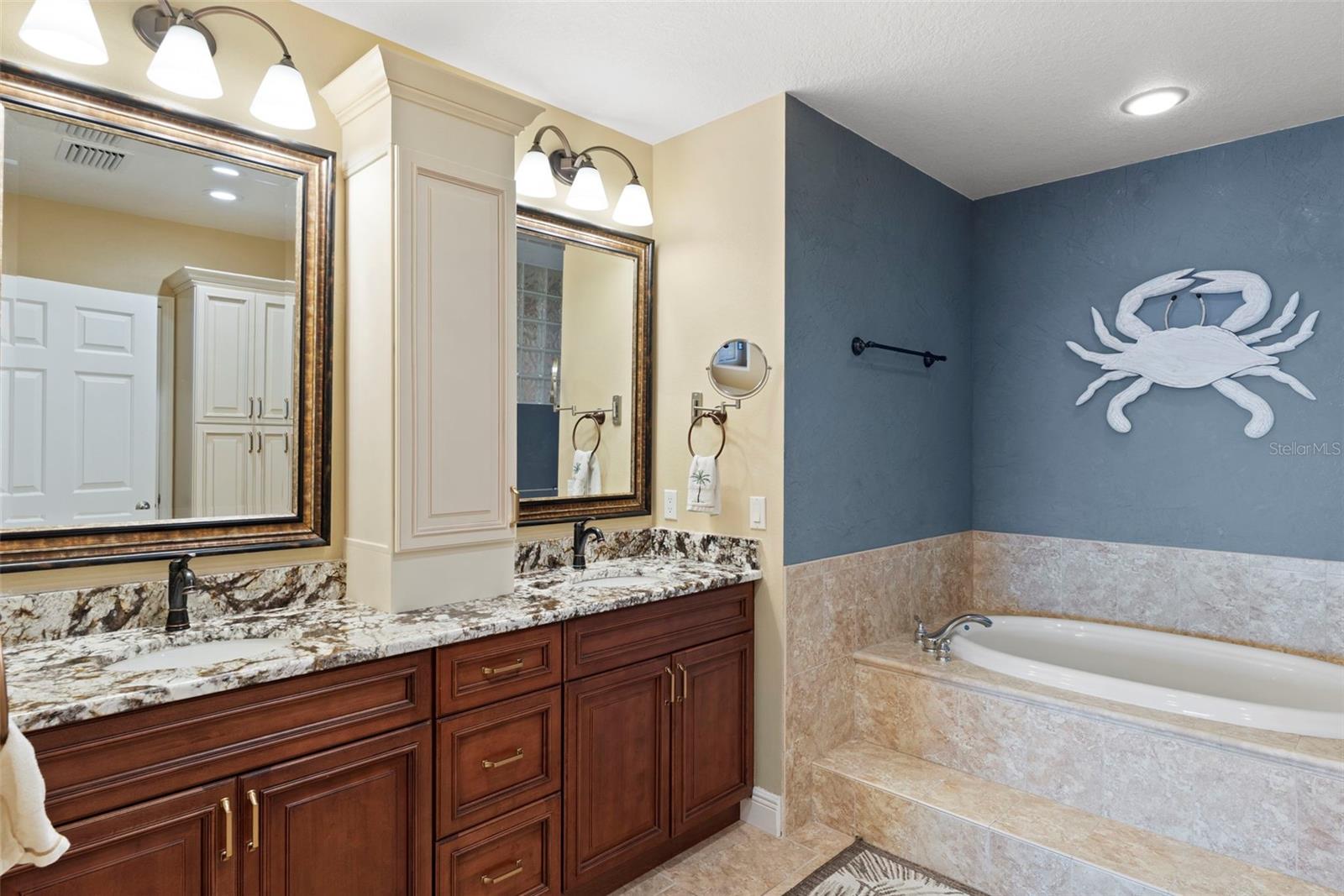 Primary bath garden spa