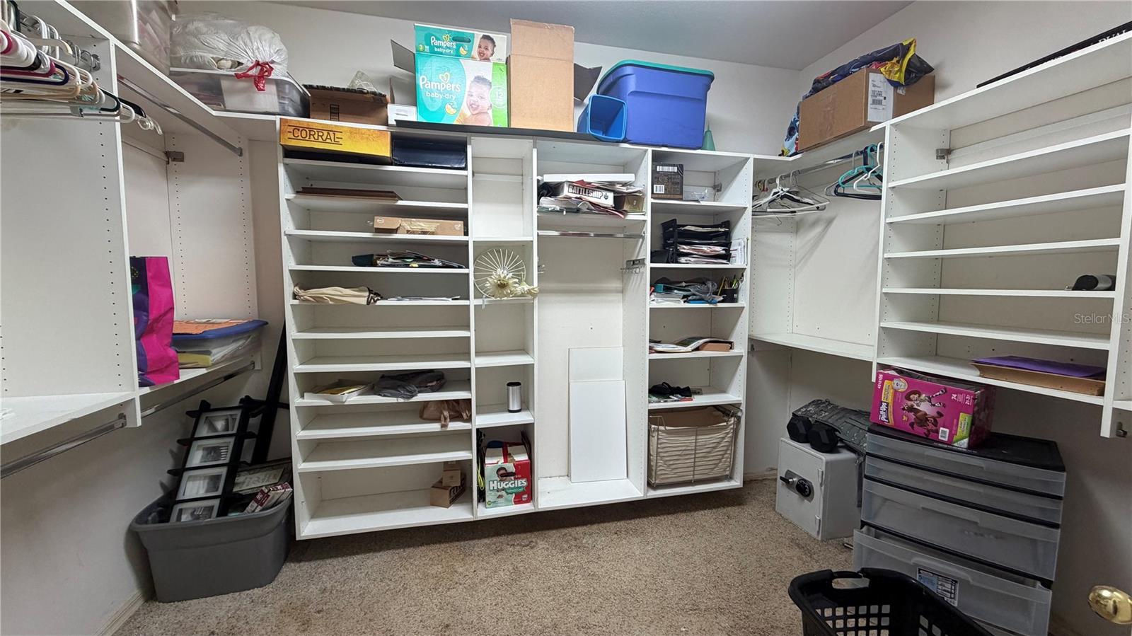 Primary bedroom closet