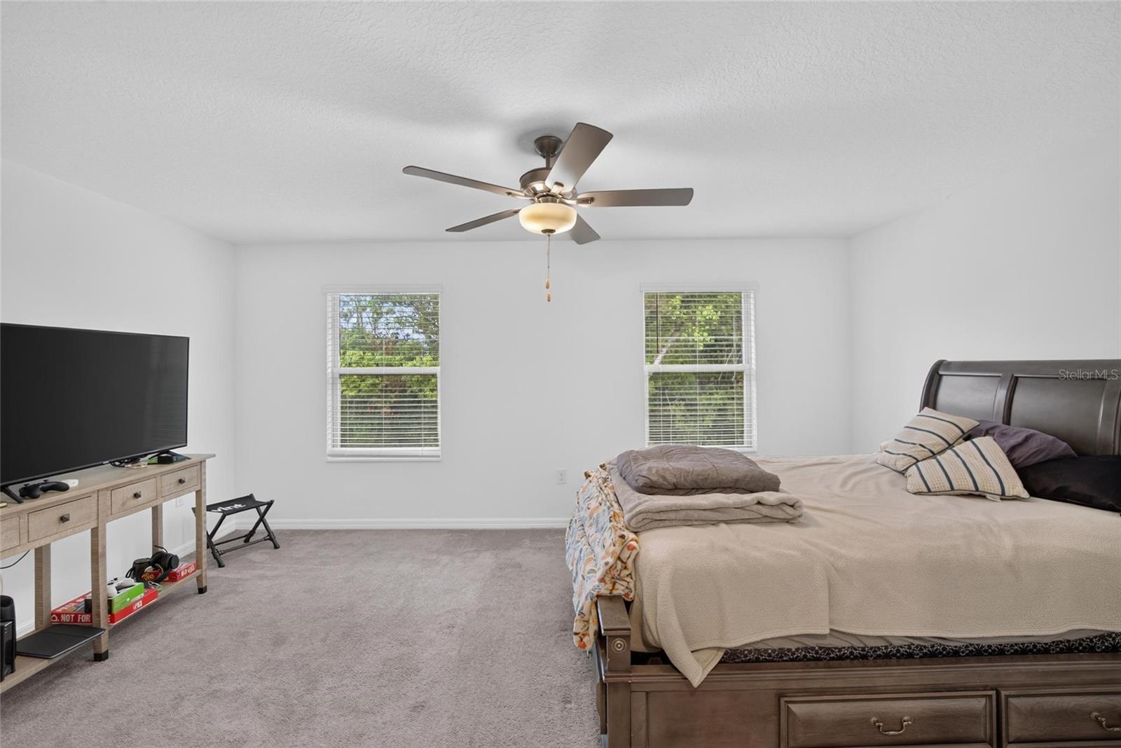 Spacious Primary Bedroom