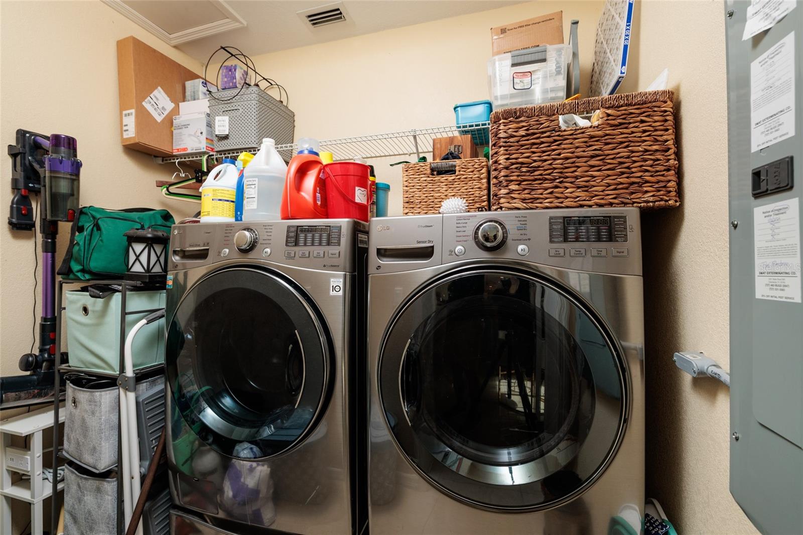 Dedicated inside laundry room!
