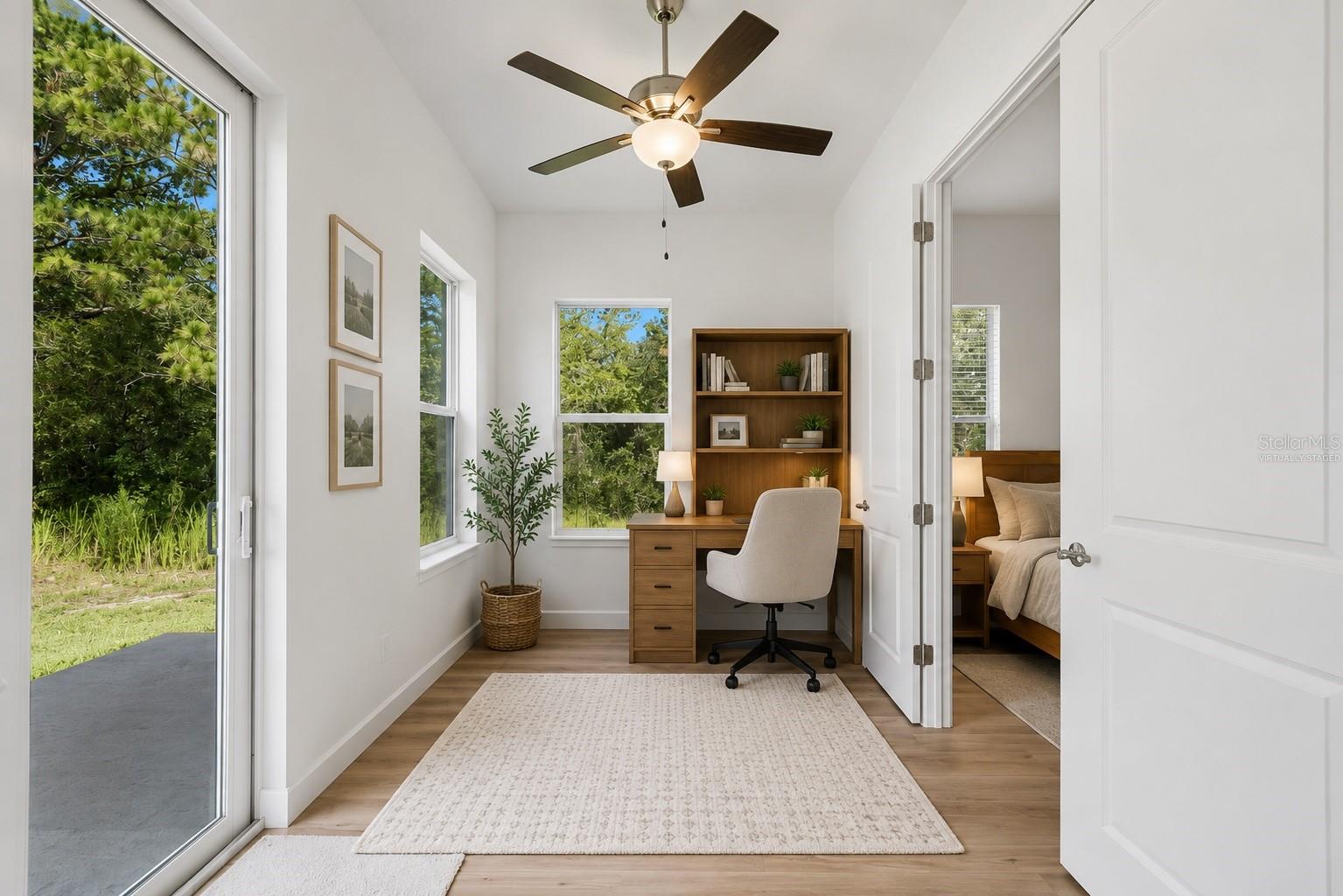 Virtually Staged Bonus Room