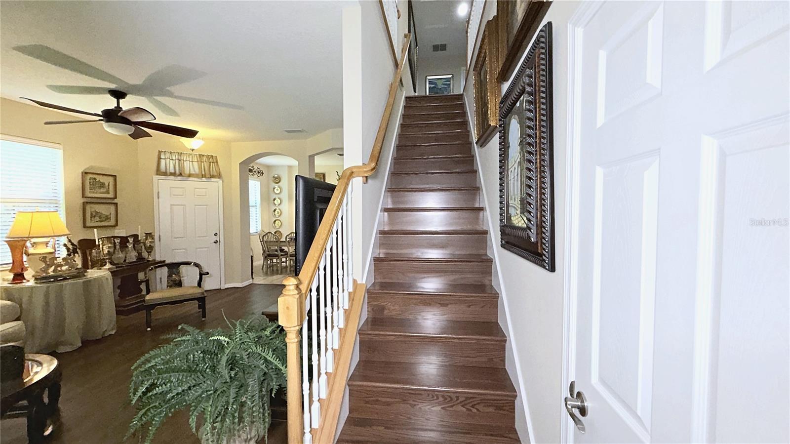 Stairway to 2nd floor