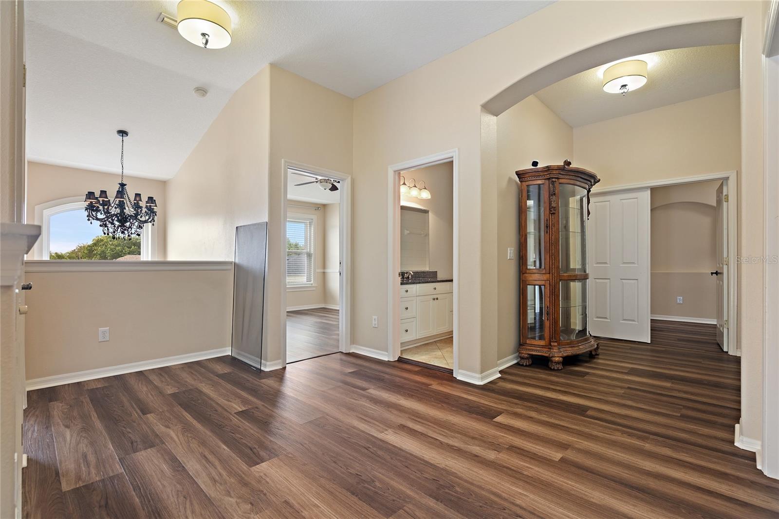 Upstairs landing