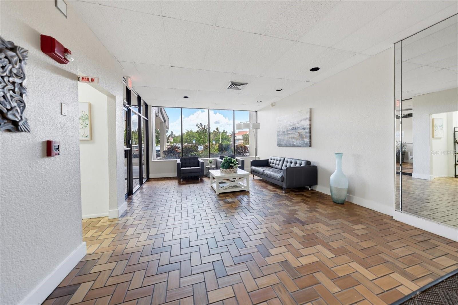 Main front lobby