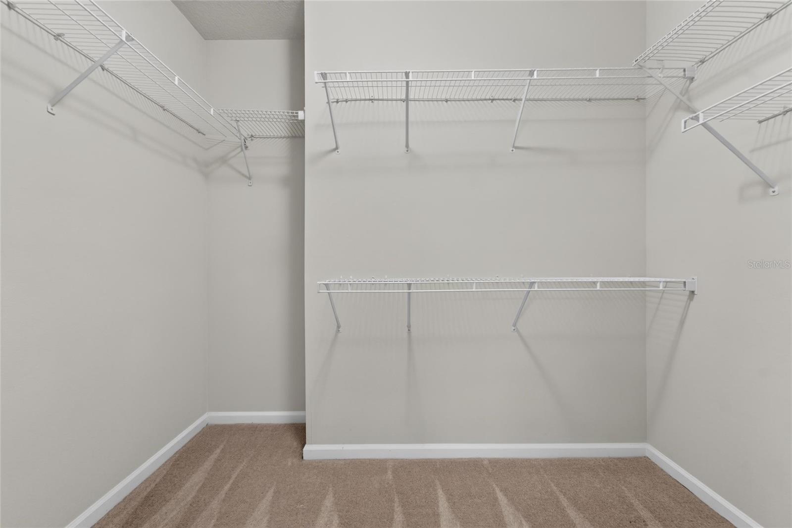 Primary closet
