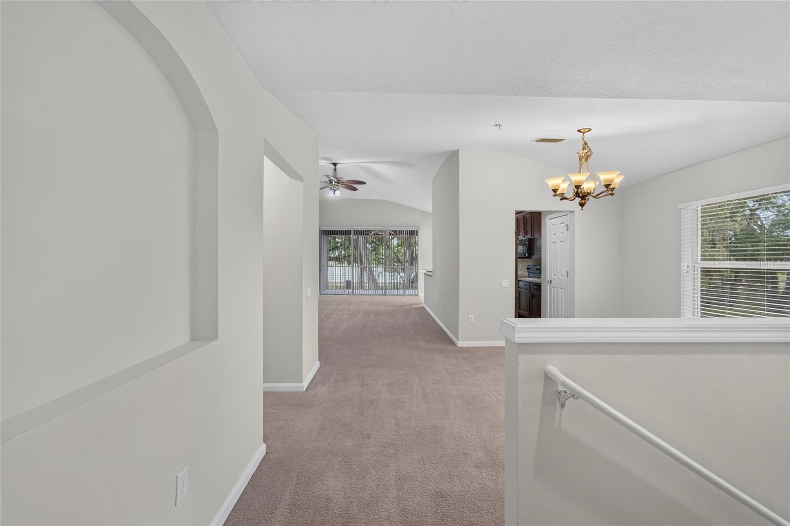 Dining room and Livingroom Views