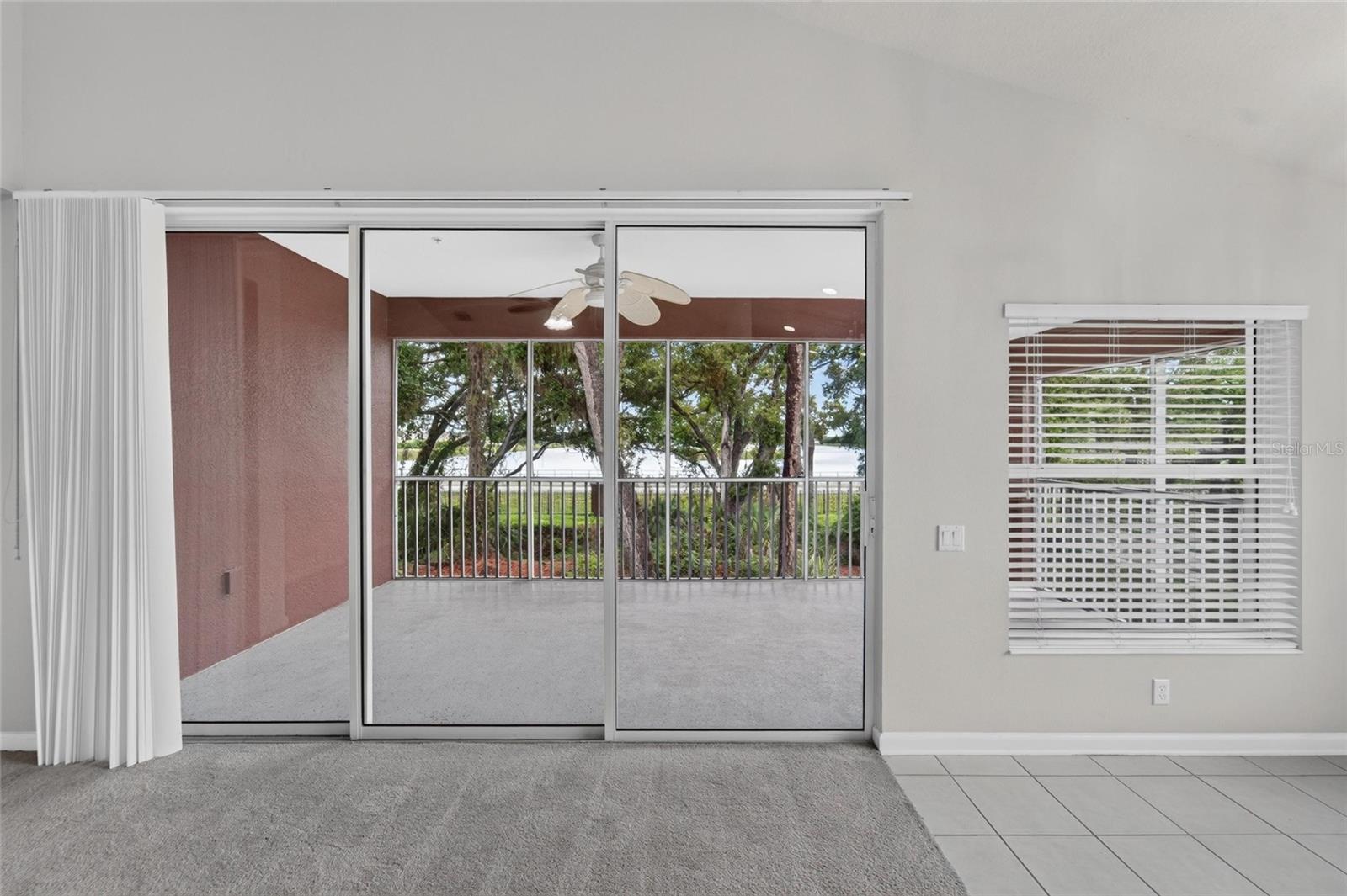 Livingroom with view of Lanai