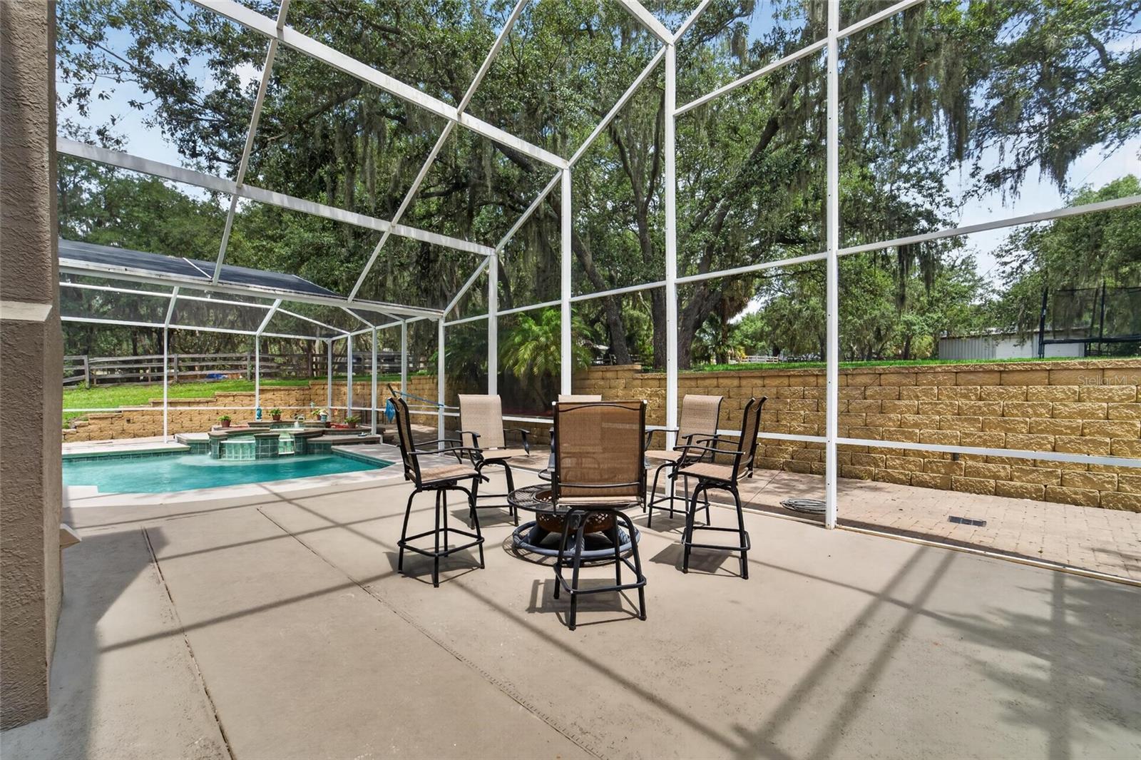 Pool & lanai area - extended area