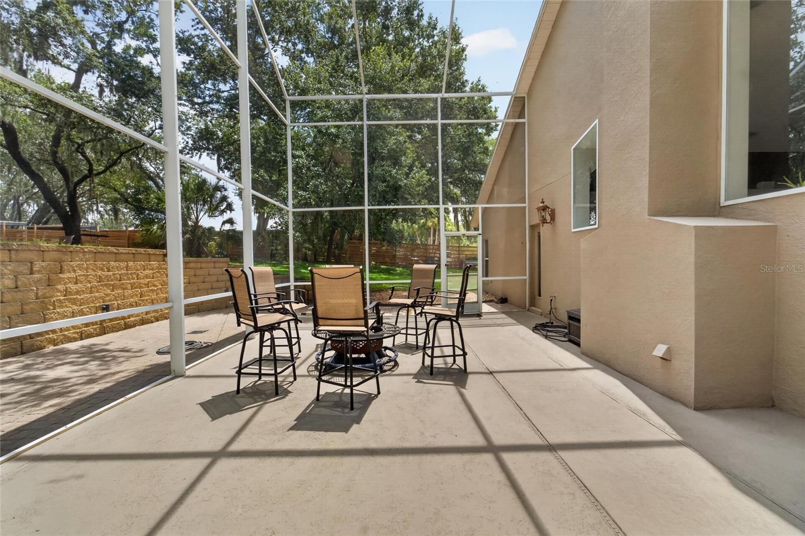 Pool & lanai area - extended area 2