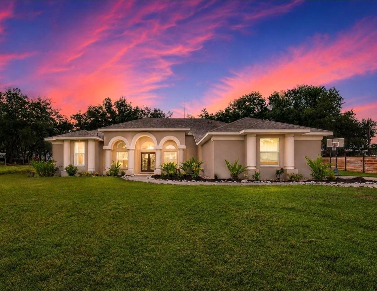Front of home - night shot