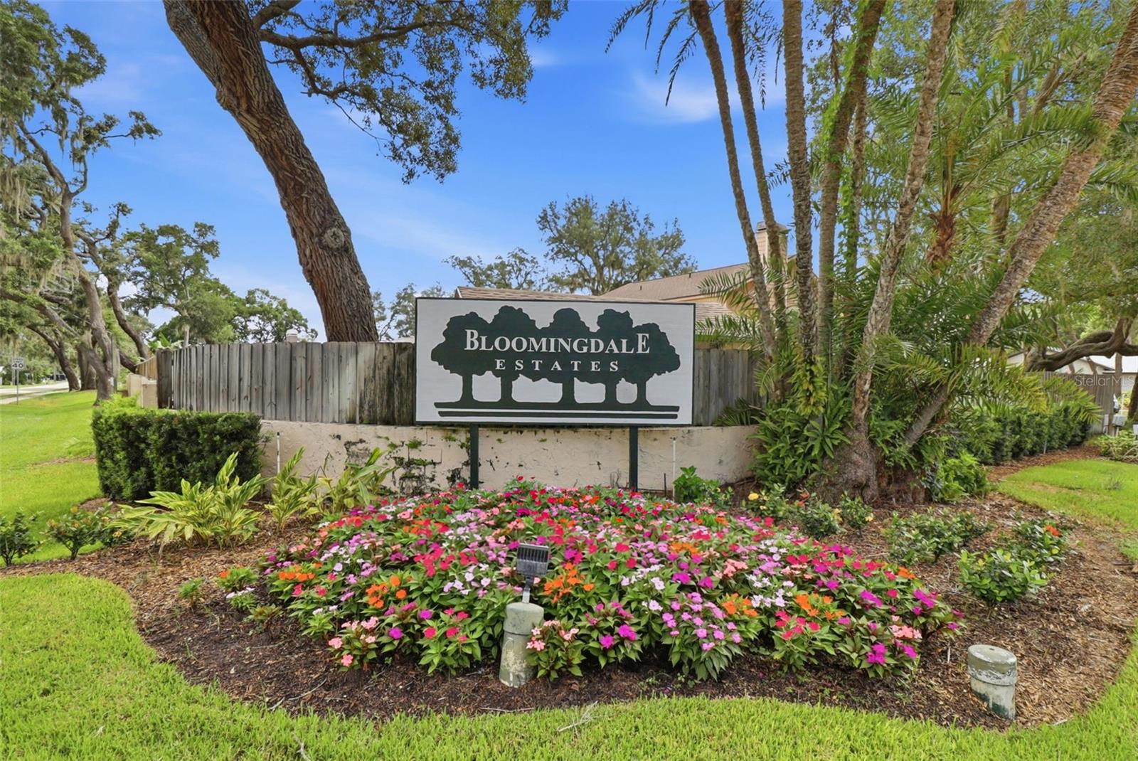 Neighborhood entrance