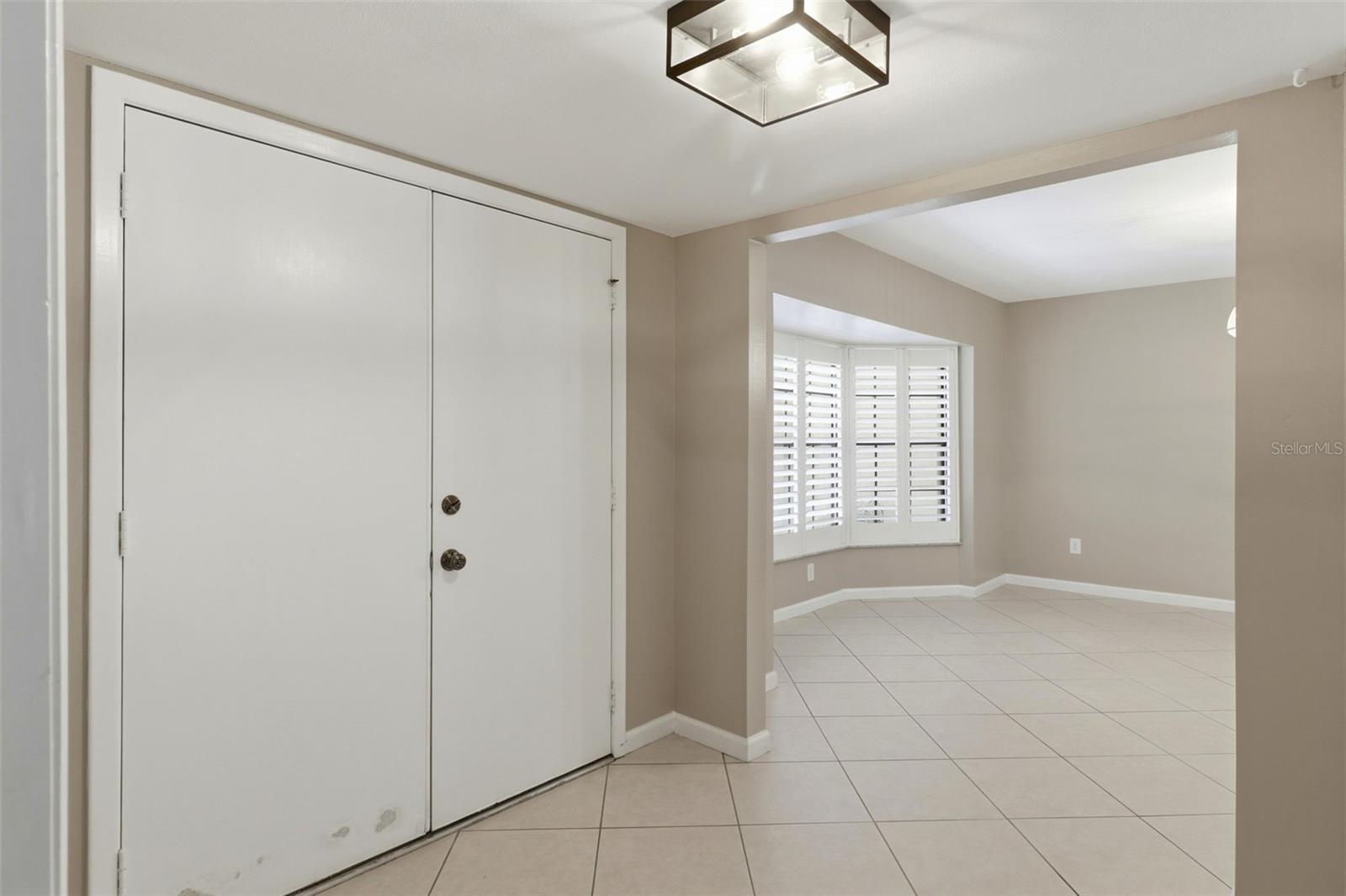 Front - double doors looking into dining room