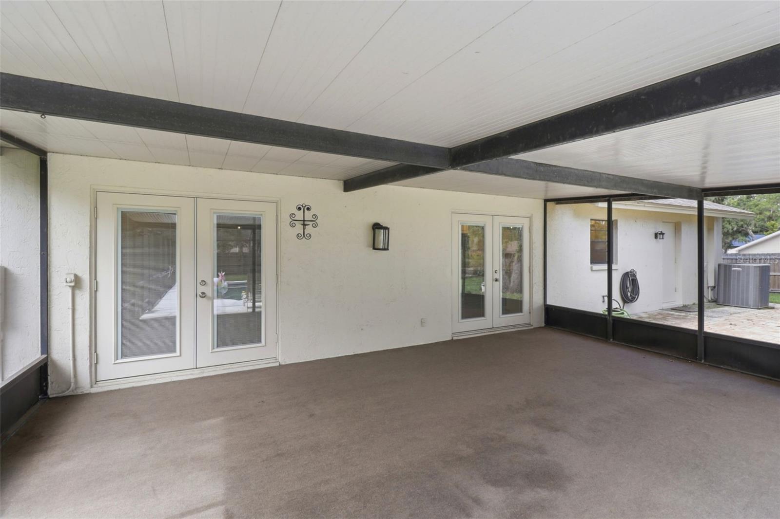 Covered lanai