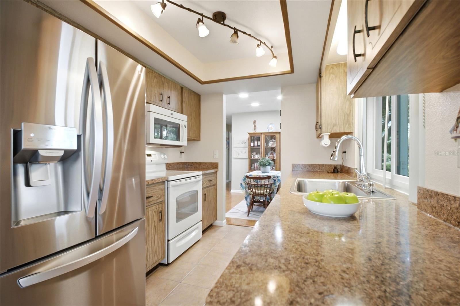 Newer stainless refrigerator~