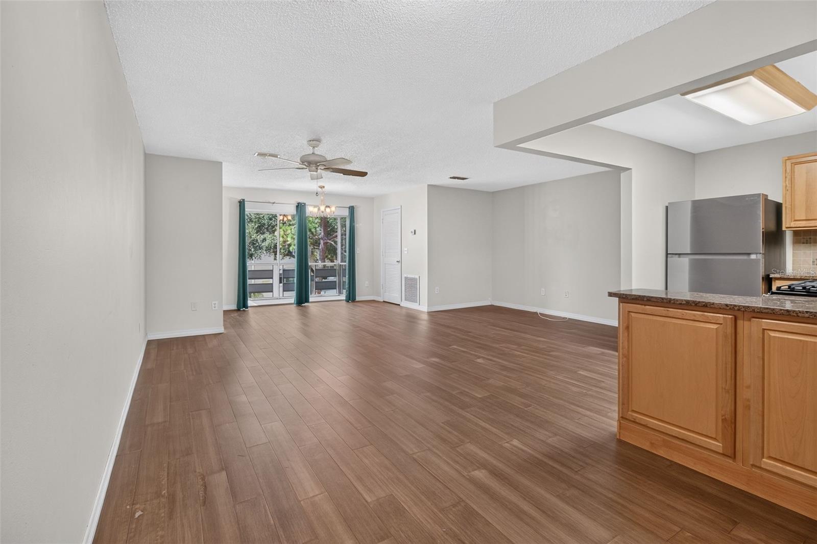 Open concept floor plan.