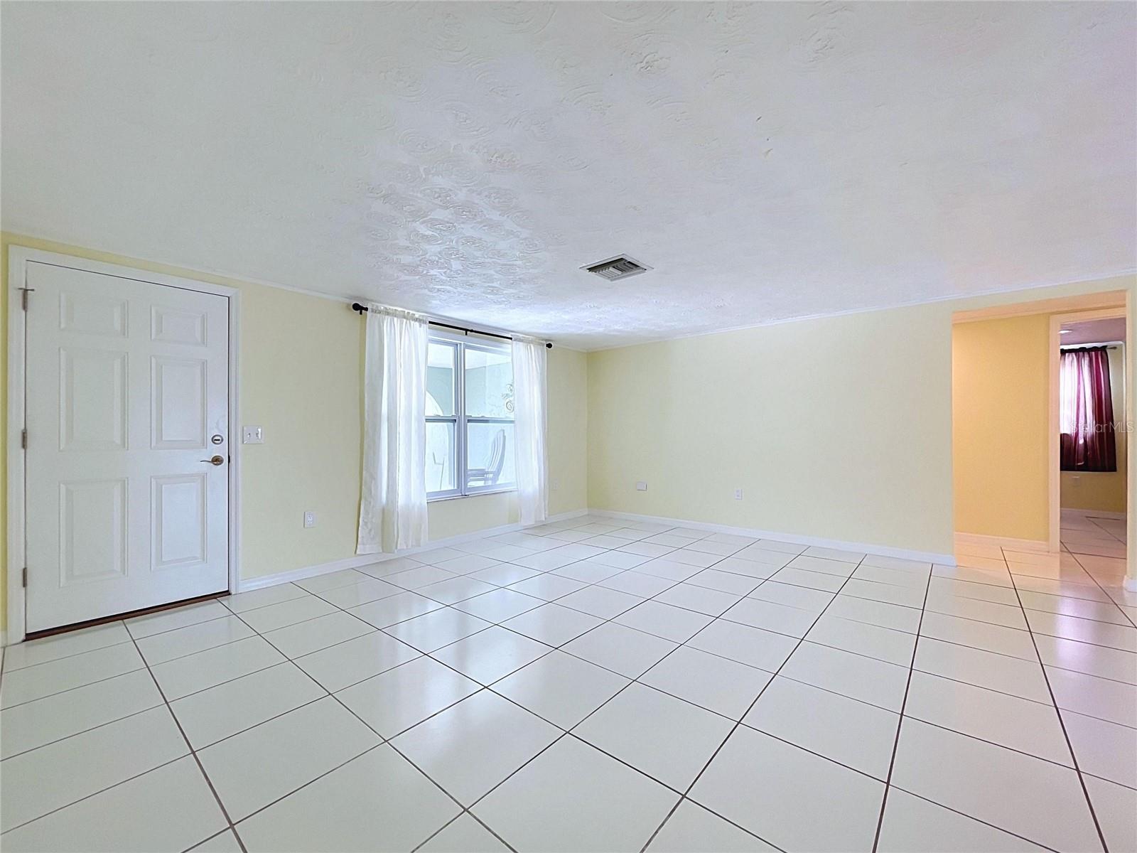 Front living room-not staged