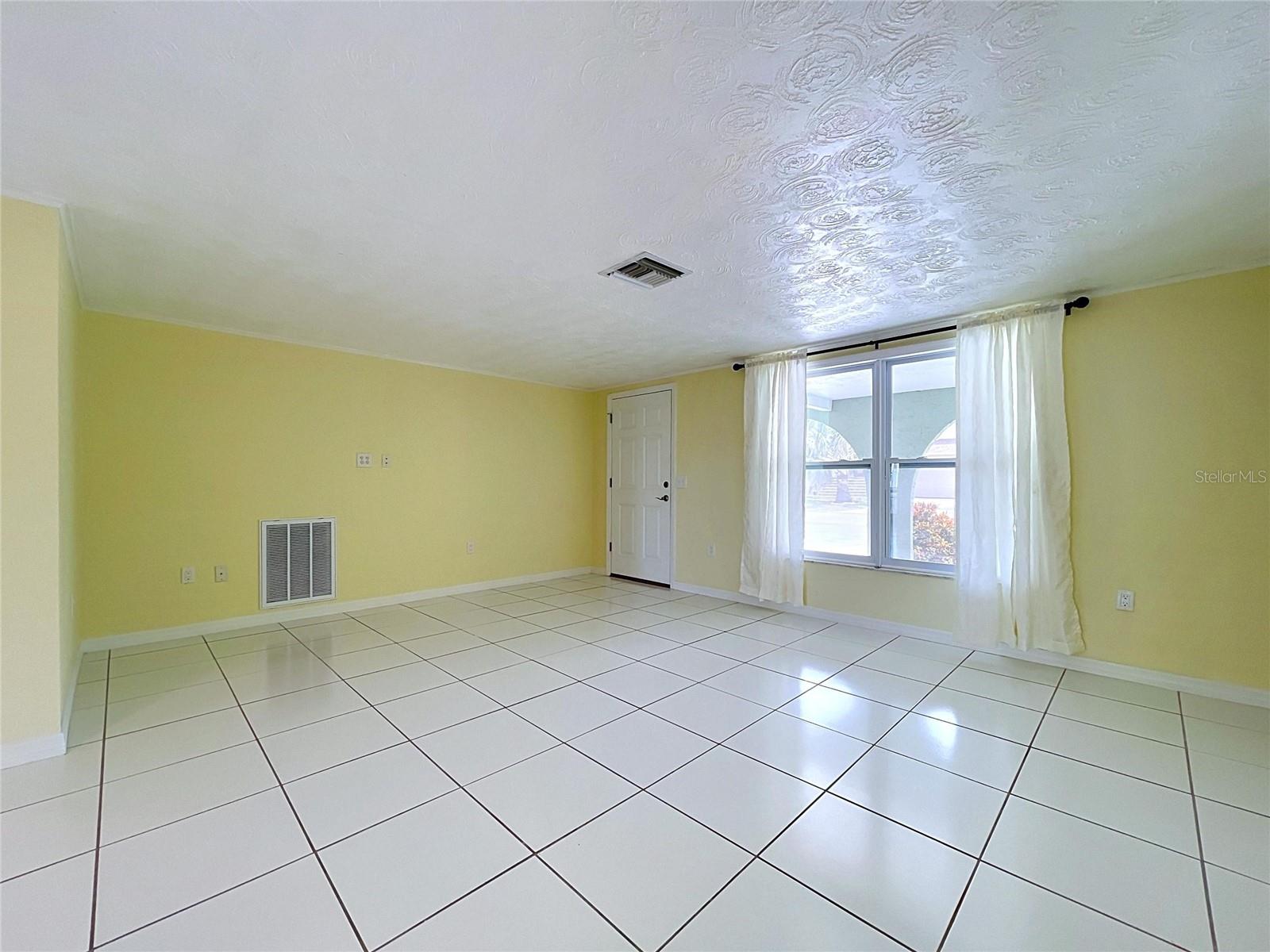 Front living room-not staged