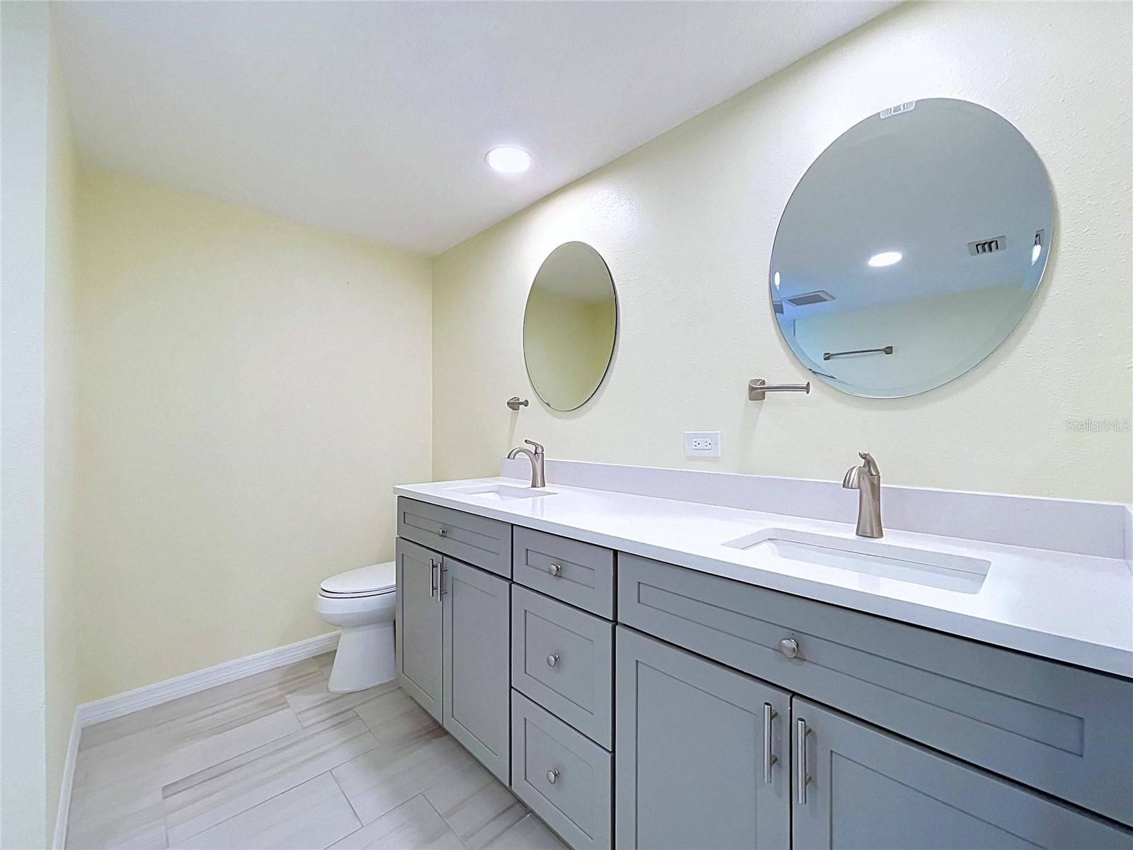 With double vanities!