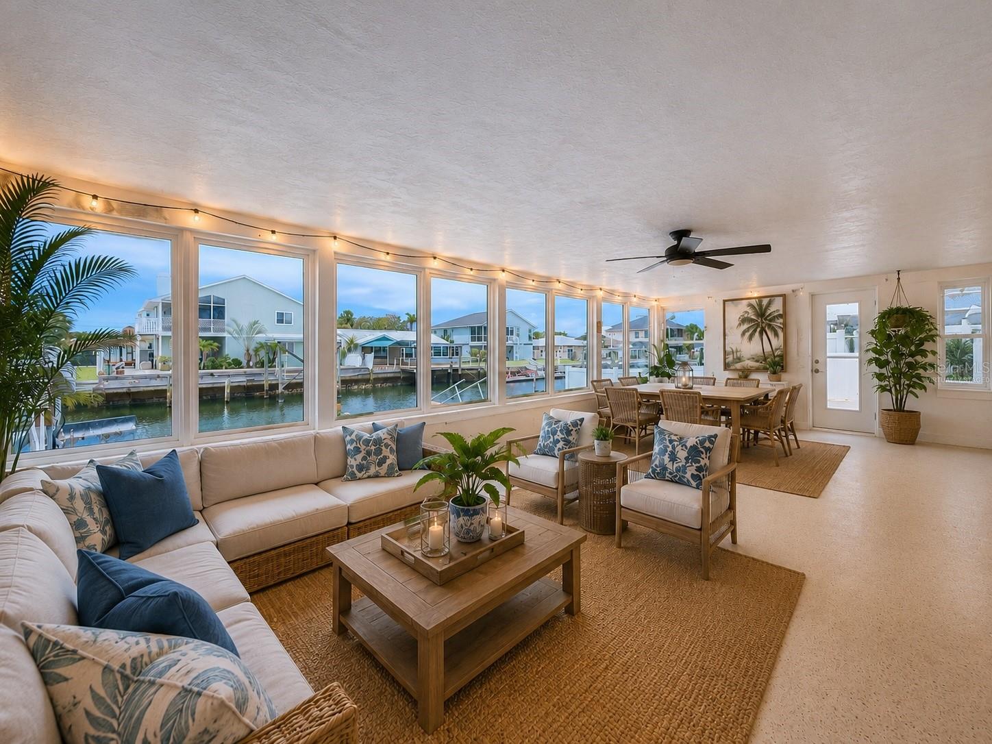 Finished, enclosed lanai-add'l 435sqft-Virtually staged