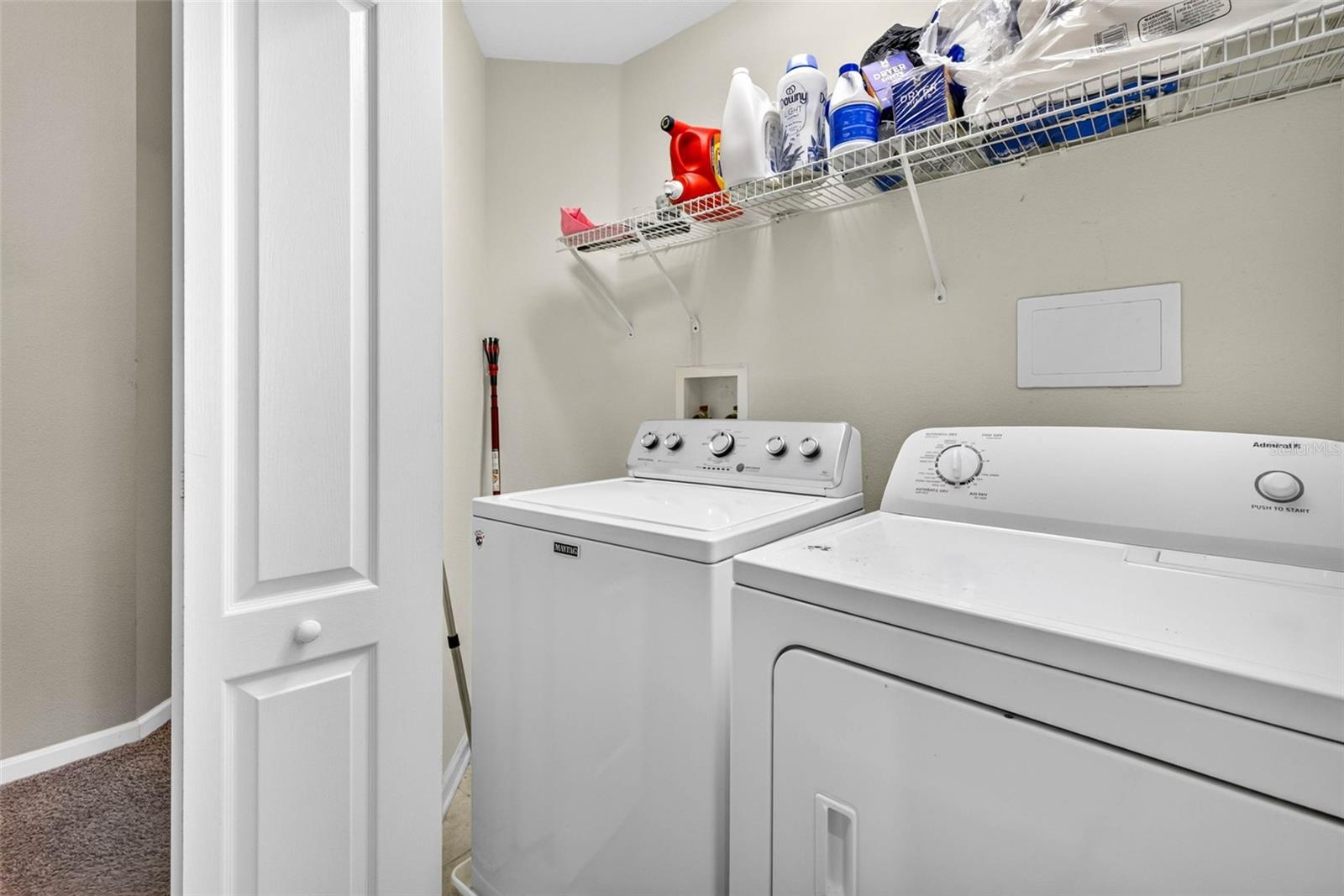 laundry closet