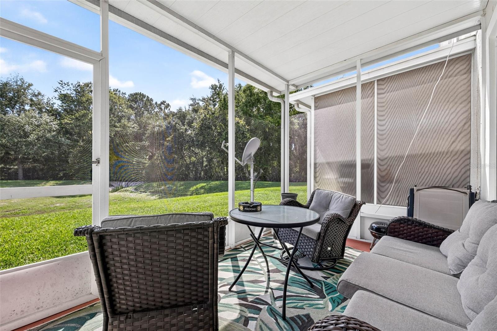 Screen enclosed porch