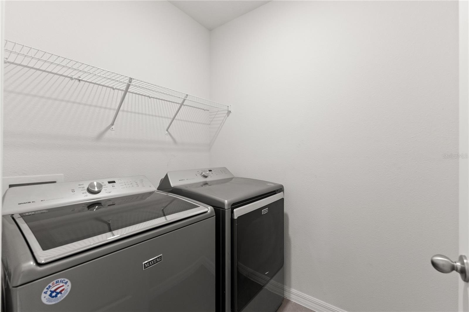 Laundry room includes W/D
