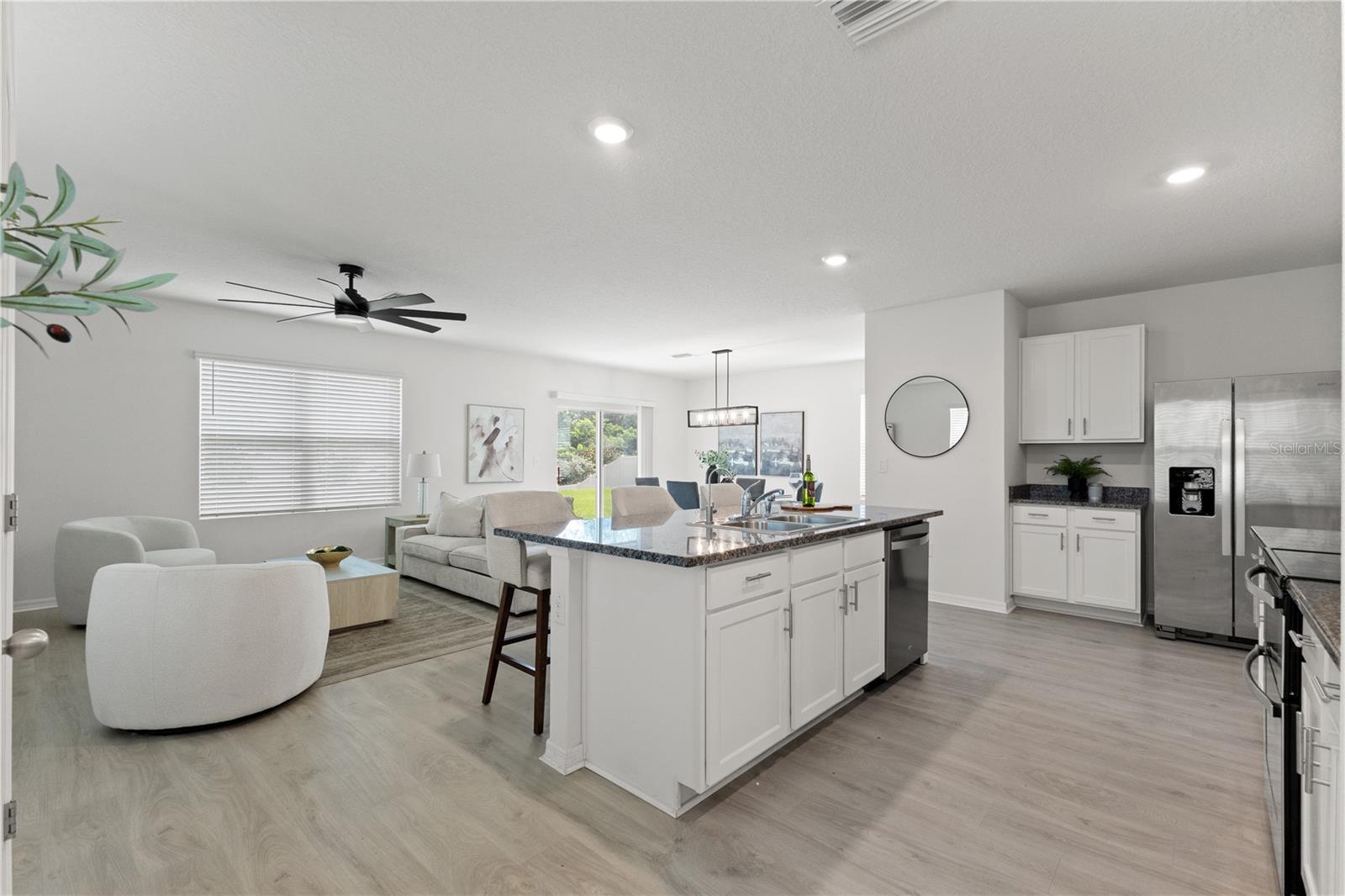 Open floor plan