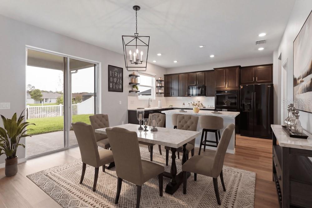 Virtually Staged Dining