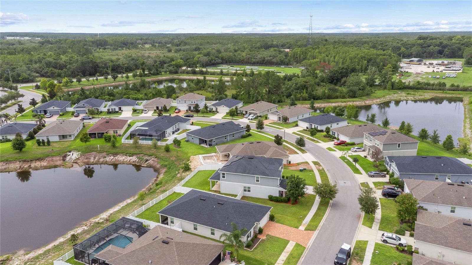 Aerial West View
