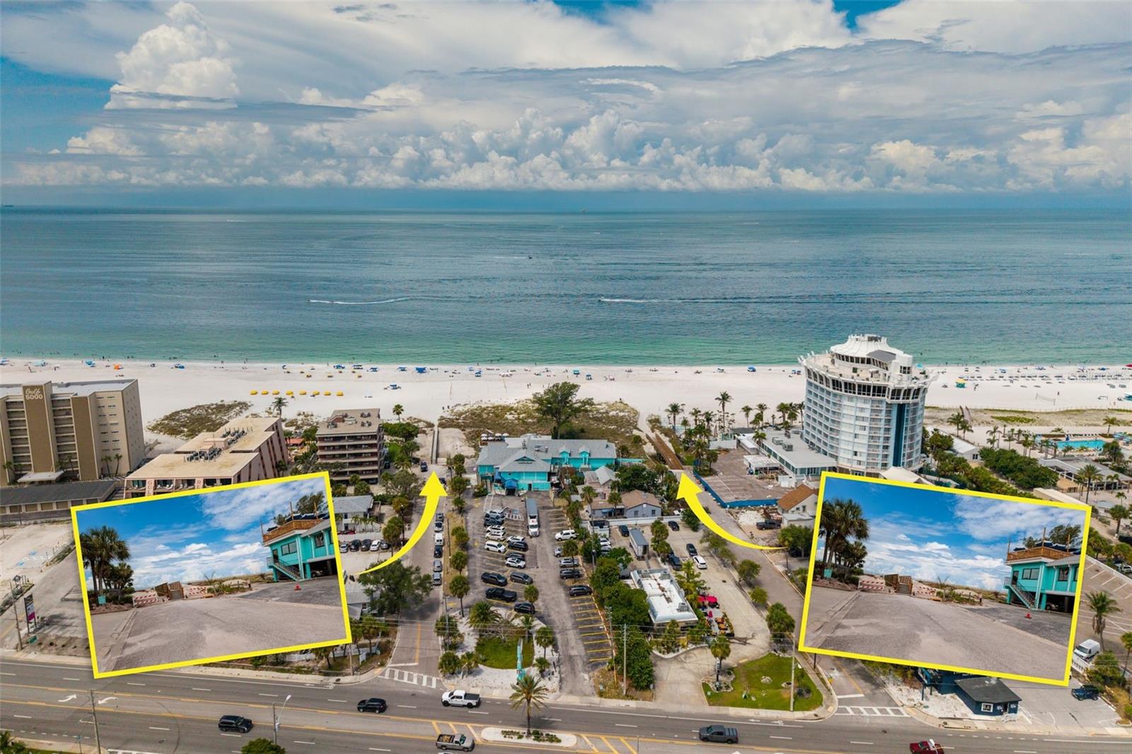 Two beach access directly across Gulf Blvd!